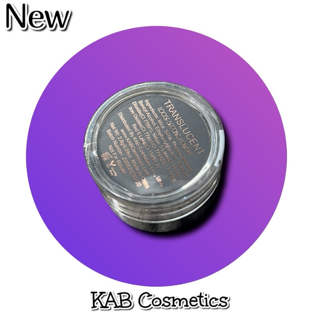 New sealed KAB Cosmetics Translucent Loose Setting Powder - Picture 2 of 4